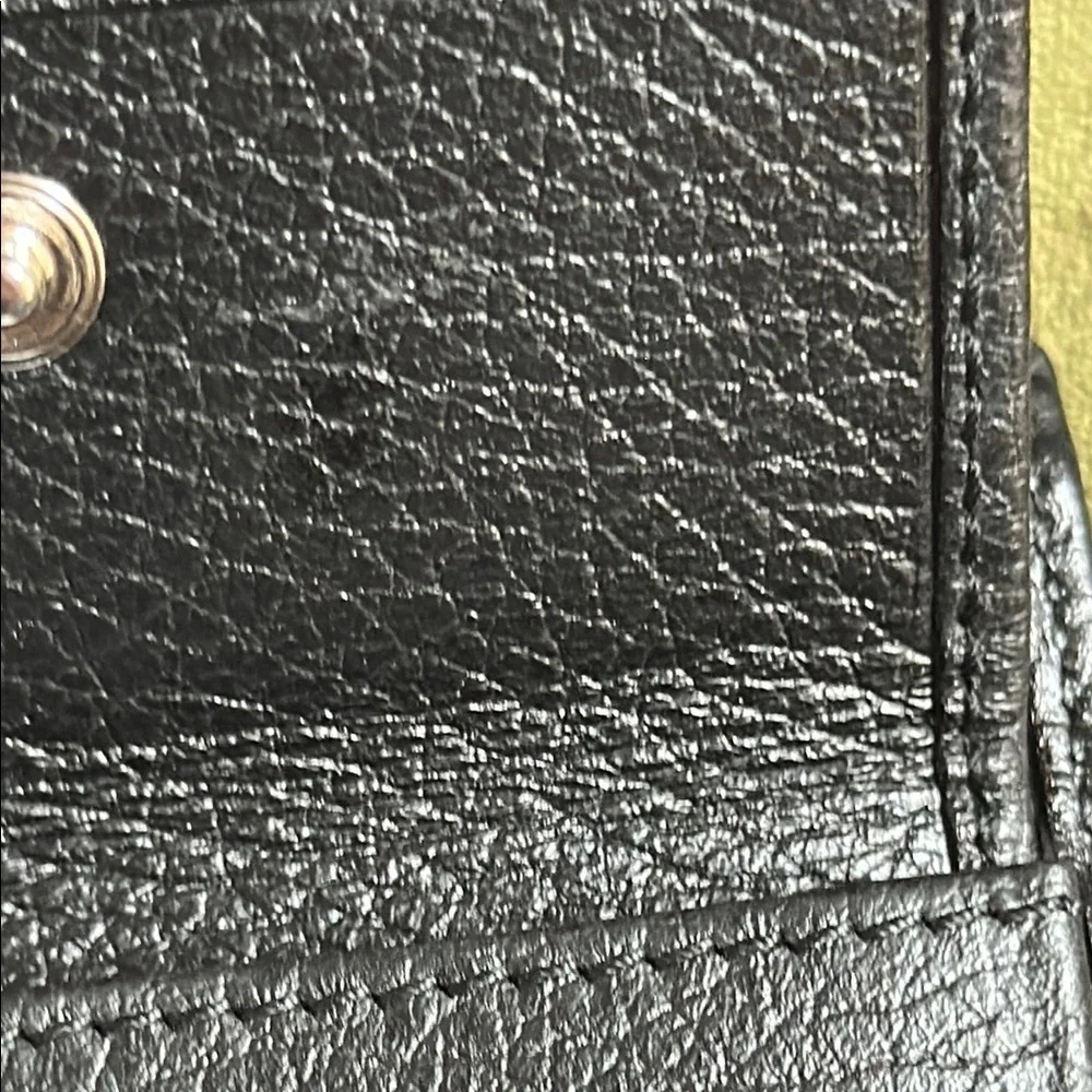 Gucci Unisex Diamanté Canvas and Leather Bifold Wallet